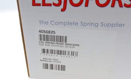 Фото 6 - Пружина підвіски LESJOFORS 4056825