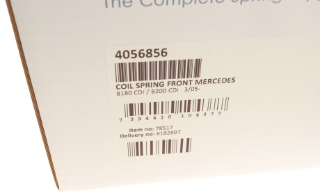 Фото 6 - Пружина підвіски LESJOFORS 4056856