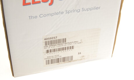 Фото 2 - Пружина підвіски LESJOFORS 4059257