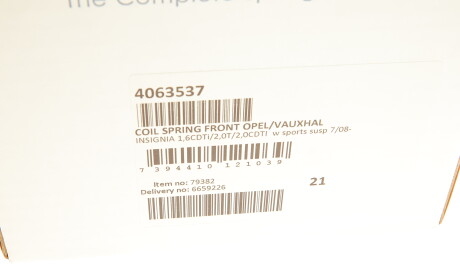 Фото 6 - Пружина підвіски LESJOFORS 4063537