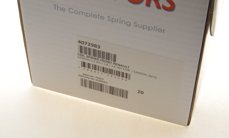 Фото 4 - Пружина підвіски LESJOFORS 4072983