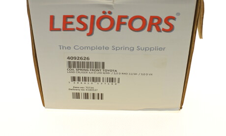 Фото 6 - Пружина подвески LESJOFORS 4092626