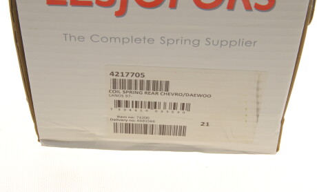 Фото 5 - Пружина підвіски LESJOFORS 4217705