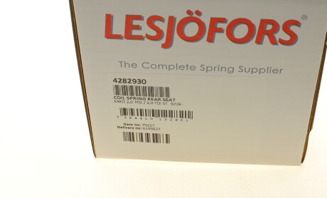 Фото 6 - Пружина подвески LESJOFORS 4282930
