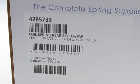 Фото 6 - Пружина підвіски LESJOFORS 4285733