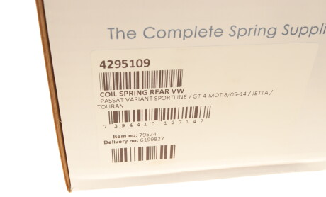 Фото 6 - Пружина підвіски LESJOFORS 4295109