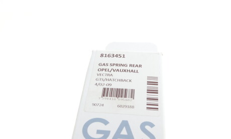 Фото 8 - Амортизатор капоту LESJOFORS 8163451