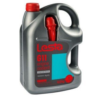 Антифриз-концентрат G11 Engine Coolant Concentrate -80°C синій, 4л - LESTA L004075G11BLUE