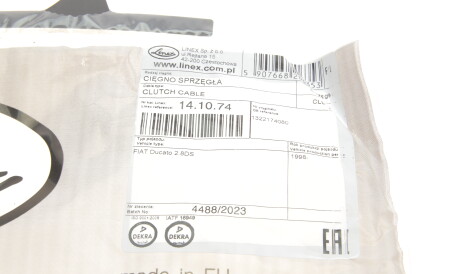 Фото 2 - Тросик зчеплення LINEX 14.10.74 (141074)