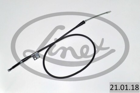 Фото 2 - Трос ручного тормоза LINEX 210118