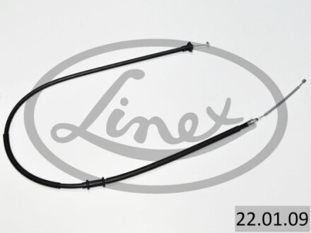 Фото 2 - Трос ручного гальма LINEX 220109