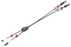 Cable, manual transmission - (34413JD200, 34413JD20A, 34413JD21A) LINEX 304408 (фото 1)