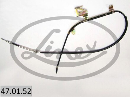 Фото 2 - Трос ручного гальма LINEX 470152