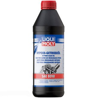 Масло трансмісійне Hypoid Getriebeoil 80W, 1л - LIQUI MOLY 1025 (фото 1)