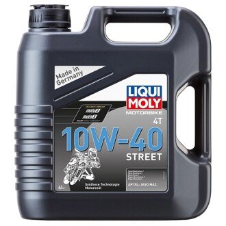 Моторна олива Motorbike 4T Street 10W-40, 4 л - LIQUI MOLY 1243