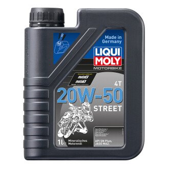 Моторное масло Motorbike 4T Street 20W-50, 1 л - LIQUI MOLY 1500