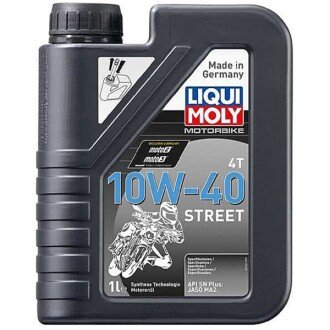 Моторное масло Motorbike 4T Street 10W-40, 1 л (7609/21246) - LIQUI MOLY 1521