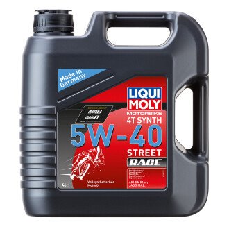 Motorbike 4T Synth Street Race 5W-40 4л Синтетична моторна олива для мотоциклів 4-т - LIQUI MOLY 1685