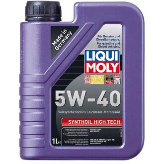 Моторна олива Synthoil High Tech 5W-40, 1 л (1924) - LIQUI MOLY 1855