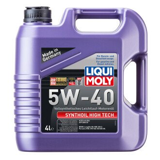 Моторна олива Synthoil High Tech 5W-40, 4 л (2194) - LIQUI MOLY 1915