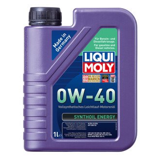 Моторное масло Synthoil Energy 0W-40, 1 л (9514/20701) - LIQUI MOLY 1922