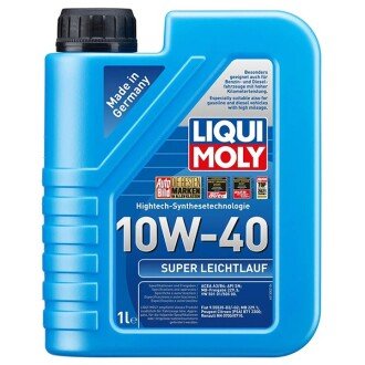 Моторное масло Super Leichtlauf 10W-40, 1 л - LIQUI MOLY 1928