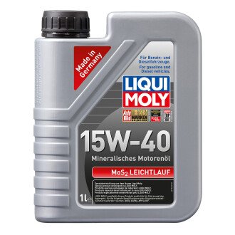 Моторна олива Leichtlauf MoS2 15W-40, 1 л (2570) - LIQUI MOLY 1932