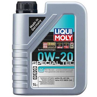 Моторное масло Special Tec V 0W-20, 1 л - LIQUI MOLY 20631