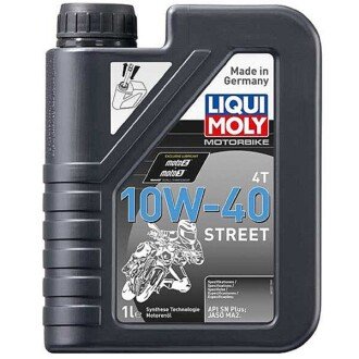 Моторное масло Motorbike 4T Street 10W-40, 1 л (1521) - LIQUI MOLY 21246