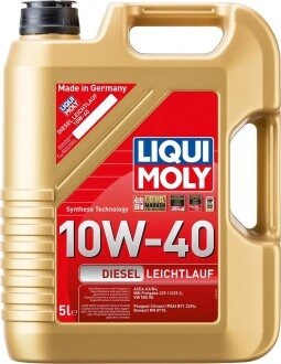 Моторное масло Diesel Leichtlauf 10W-40, 5 л (1387) - LIQUI MOLY 21315