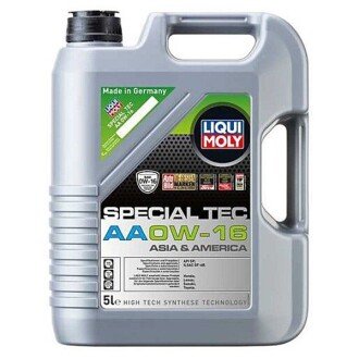 Моторное масло Special Tec AA 0W-16, 5 л - LIQUI MOLY 21328 (фото 1)