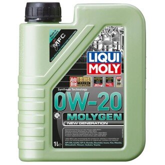 Моторное масло Molygen New Generation 0W-20, 1 л - LIQUI MOLY 21356