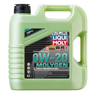 Моторное масло Molygen New Generation 0W-20, 4 л - LIQUI MOLY 21357