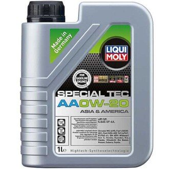 Моторна олива Special Tec AA 0W-20, 1 л (6738) - LIQUI MOLY 21416