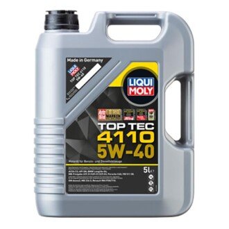 Моторна олива Top Tec 4110 5W-40, 5 л - LIQUI MOLY 21479