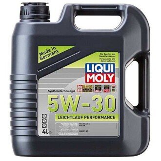 Моторна олива Leichtlauf Performance 5W-30, 4 л - LIQUI MOLY 21592 (фото 1)