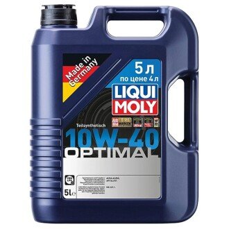 Моторное масло Optimal 10W-40, 5 л - LIQUI MOLY 2287 (фото 1)