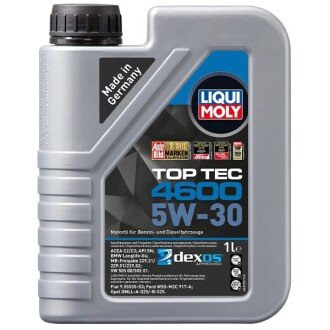 Моторное масло Top Tec 4600 5W-30, 1 л (8032) - LIQUI MOLY 2315