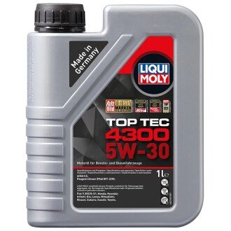 Моторна олива Top Tec 4300 5W-30, 1 л (8030) - LIQUI MOLY 2323