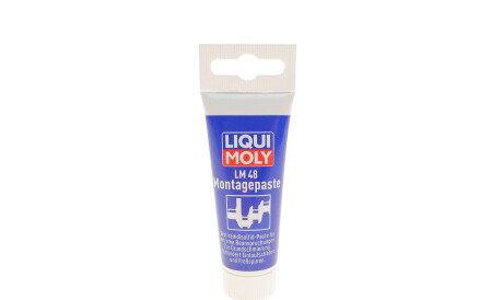 Паста монтажная с дисульфидом молибдена MoS2 LM 48 Montagepaste -35°С/+450°С 50мл - LIQUI MOLY 3010 (фото 1)