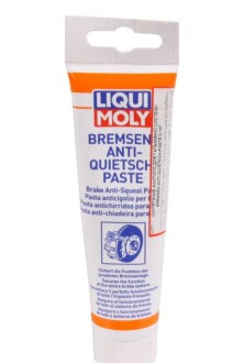 Смазка для тормозной системы синяя Bremsen-Anti-Quietsch-Paste -40°C/+1200°C паста 100мл - LIQUI MOLY 3077