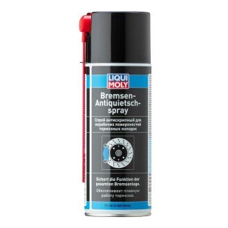 Смазка для тормозной системы синяя спрей Bremsen-Anti-Quietsch-Paste -40°C/+1200°C 400мл - LIQUI MOLY 3079