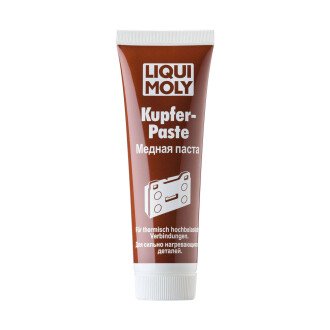 Смазка медная высокотемпературная Kupfer-Paste -30°С/+1100°С паста (7579/) 100мл - LIQUI MOLY 3080