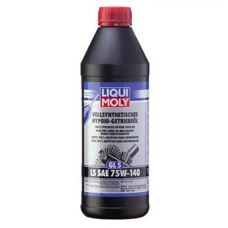 Масло трансмісійне синтетичне Vollsynthetisches Hypoid-Getriebeoil LS 75W-140, 1л - LIQUI MOLY 4421