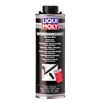 Антикоррозионная защита днища кузова черная Unterbodenschutz 1л - LIQUI MOLY 6112