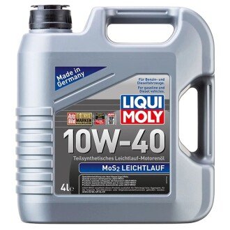 Моторна олива Leichtlauf MoS2 10W-40, 4 л (1917) - LIQUI MOLY 6948