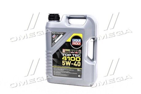 Синтетична моторна олива Top Tec 4100 5W-40 5л - LIQUI MOLY 7501/9511