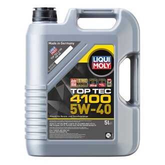 Моторна олива Top Tec 4100 5W-40, 5 л (9511) - LIQUI MOLY 7501