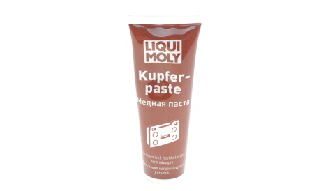 Смазка медная высокотемпературная Kupfer-Paste -30°С/+1100°С паста (/3080) 100мл - LIQUI MOLY 7579