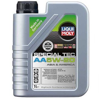 Моторна олива Special Tec AA 5W-20, 1 л (20792) - LIQUI MOLY 7620